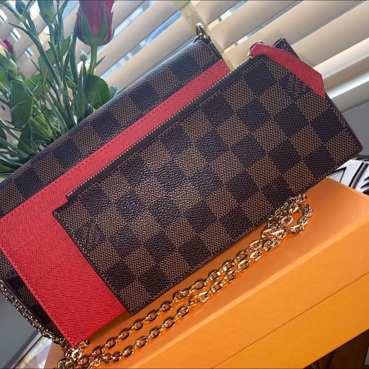 Louis Vuitton Trousse Damiere Ebene Pochette - Depop