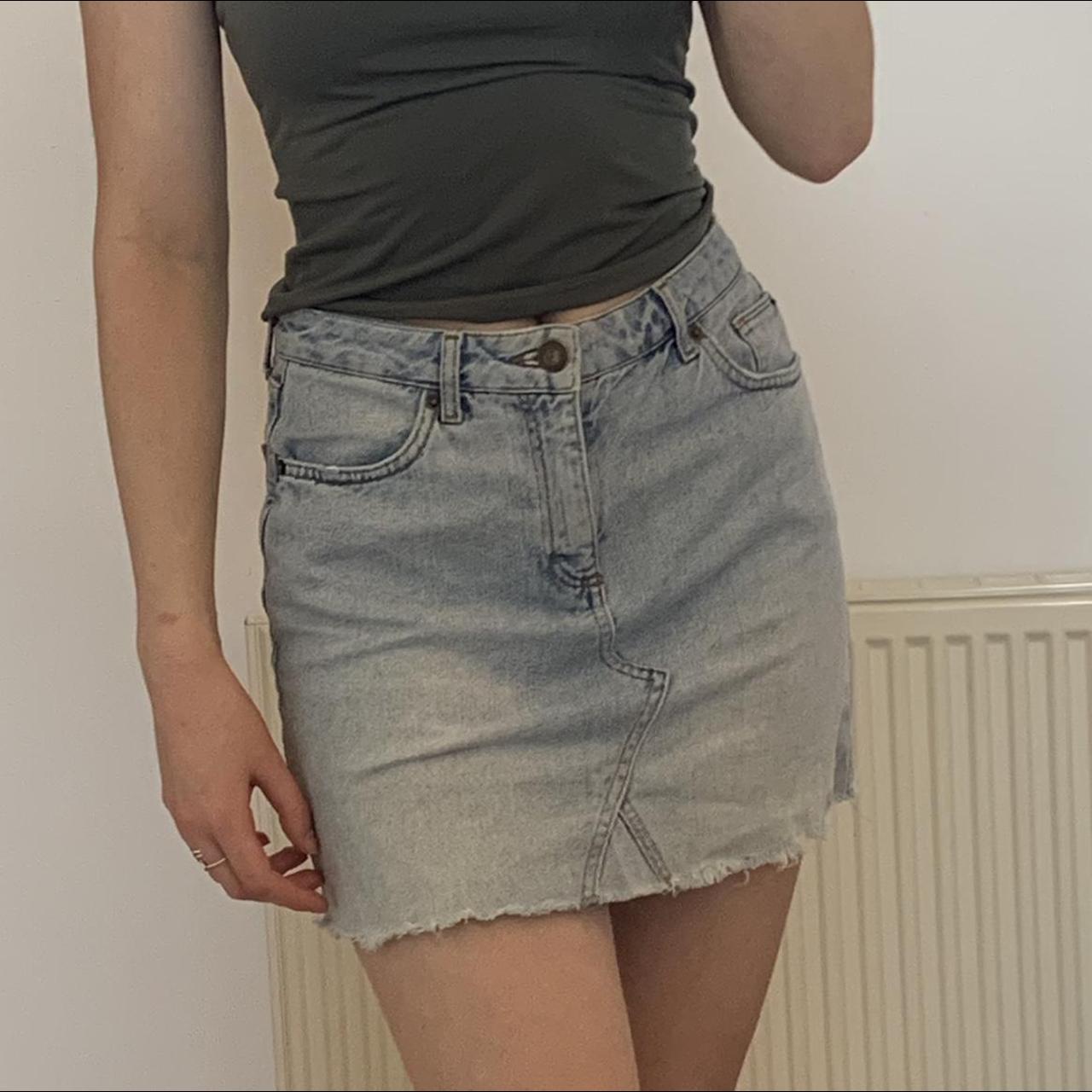 Urban Outfitters Bdg Denim Mini Skirt Size S Depop 3374