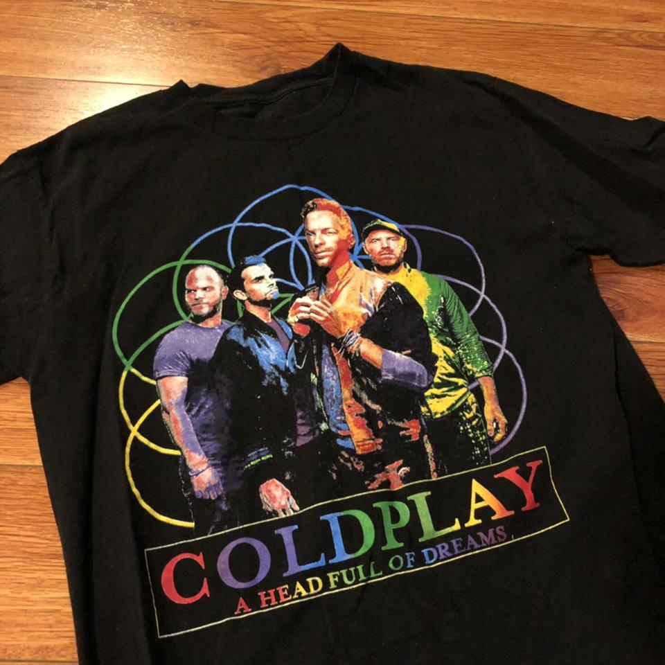 Coldplay 'A head full of dreams' 2016 Tour shirt - Depop