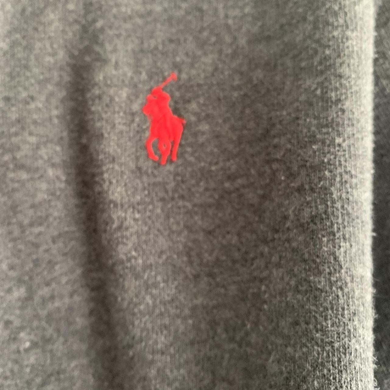 Ralph Lauren hoodie Grey Size m - Depop