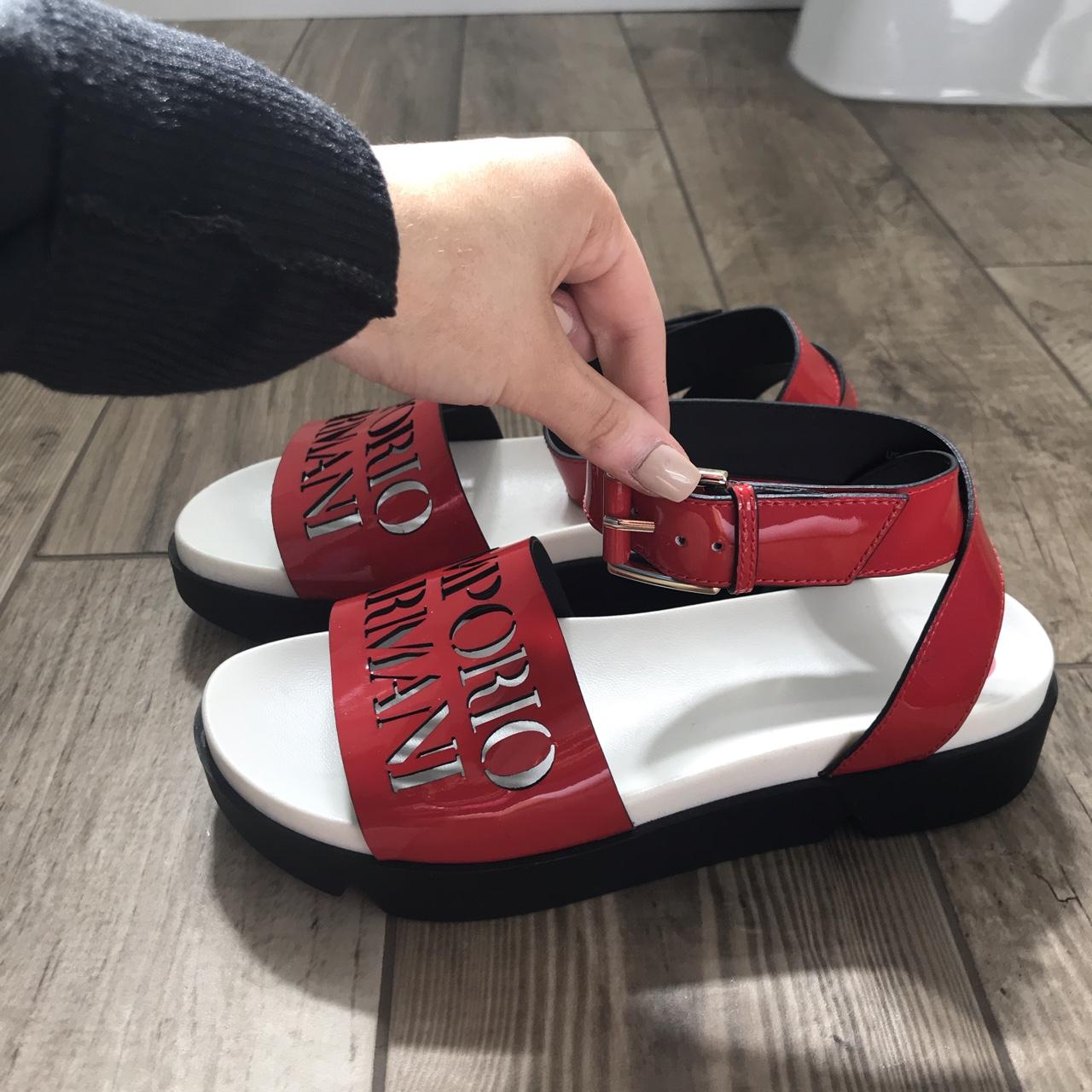 Emporio Armani Men's Slides | Depop