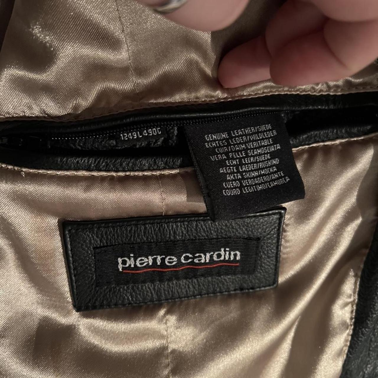 Pierre Cardin Leather Jacket • Size Large • Genuine... - Depop