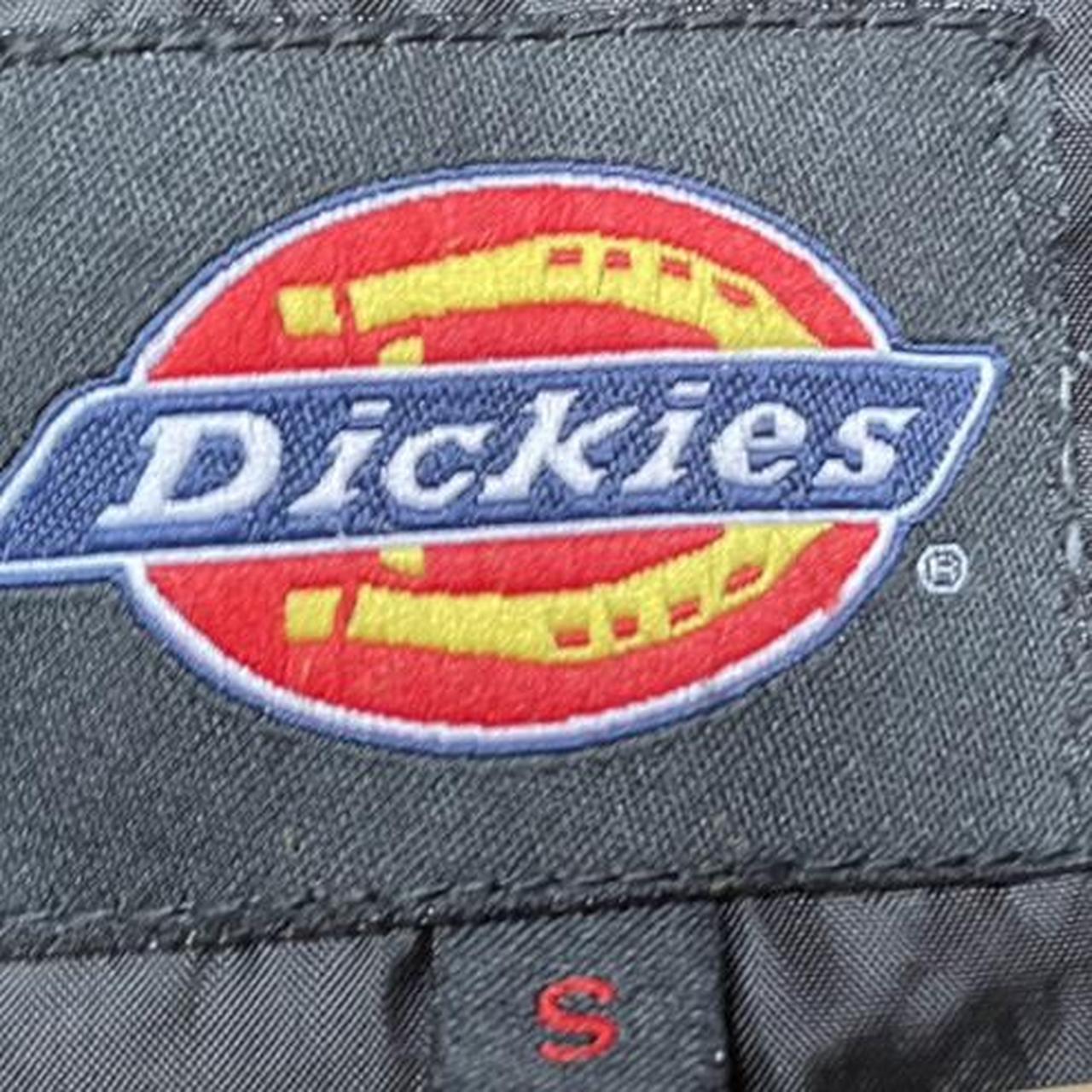 VINTAGE DICKIES BLACK QUILTED JACKET COAT. Size... - Depop