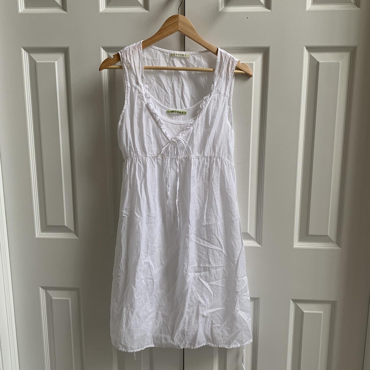 Velvet Women's White Dress