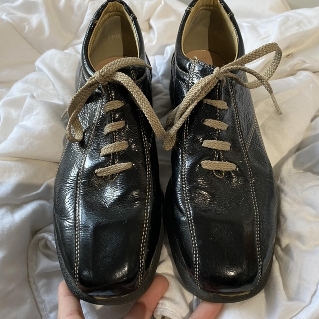 size 39 French HiRica bowling-esque shoes. Water... - Depop