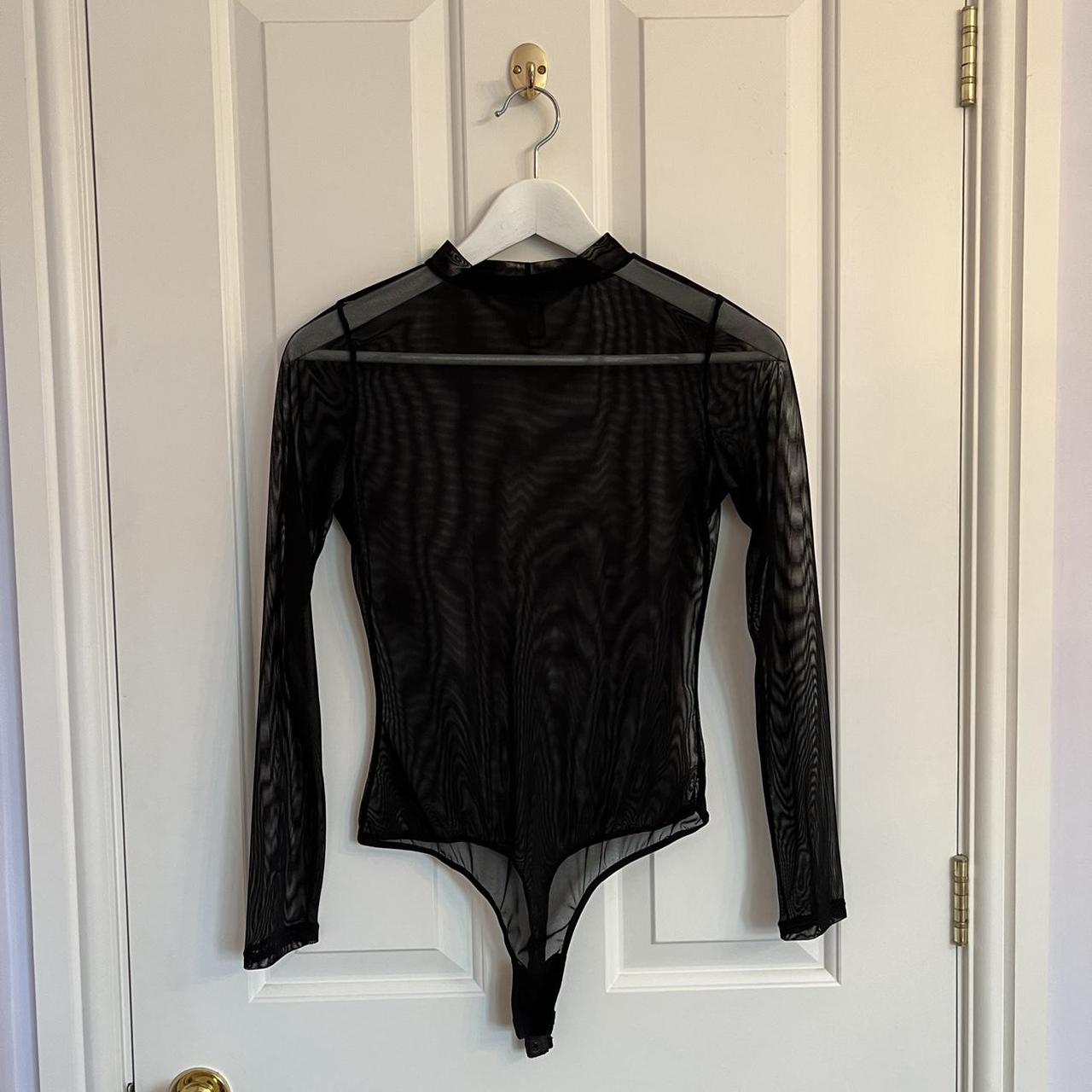 Ann Summers Women's Black Bodysuit | Depop