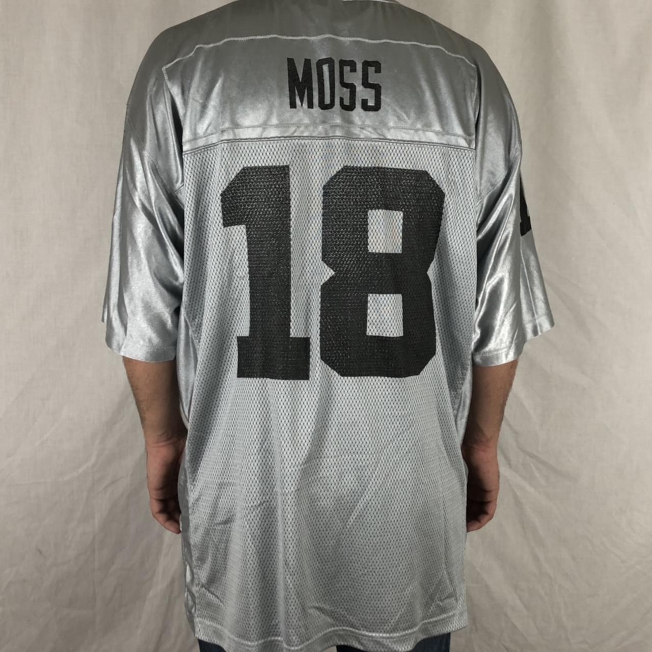 Vintage Reebok Randy Moss Jersey Las Vegas Raiders - Depop