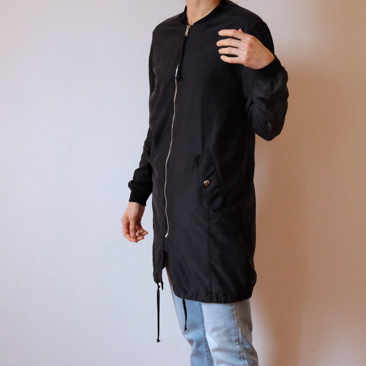 Bershka black coat online