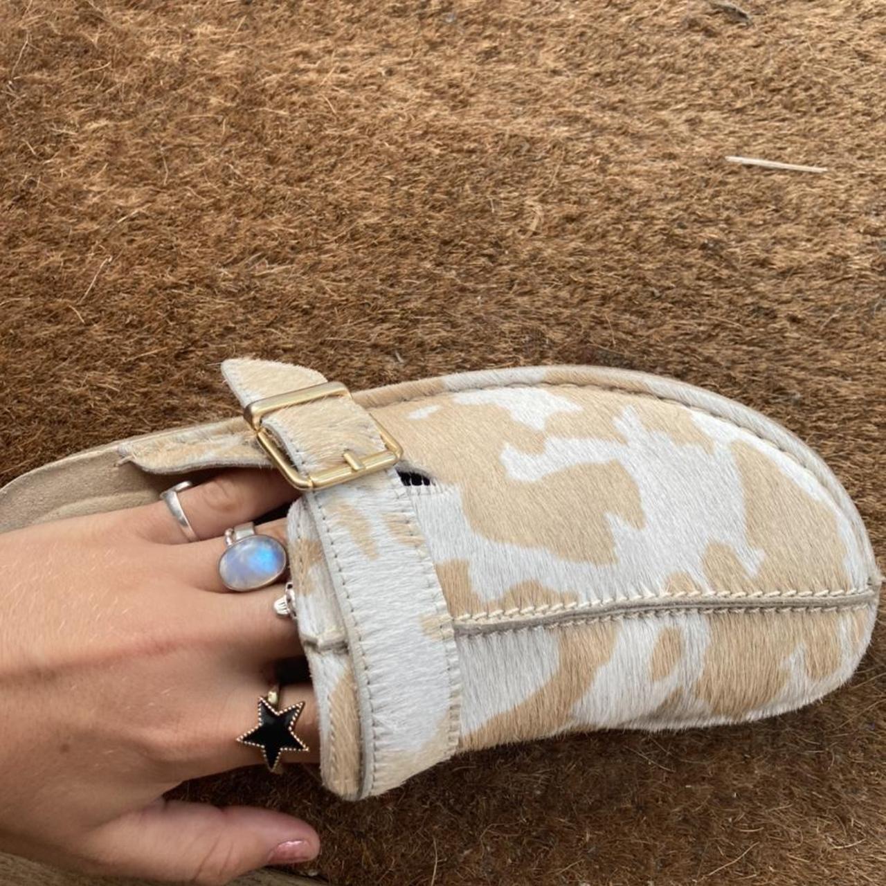 Cow print Clarks Originals Trek Mule. Gorgeous just | Depop