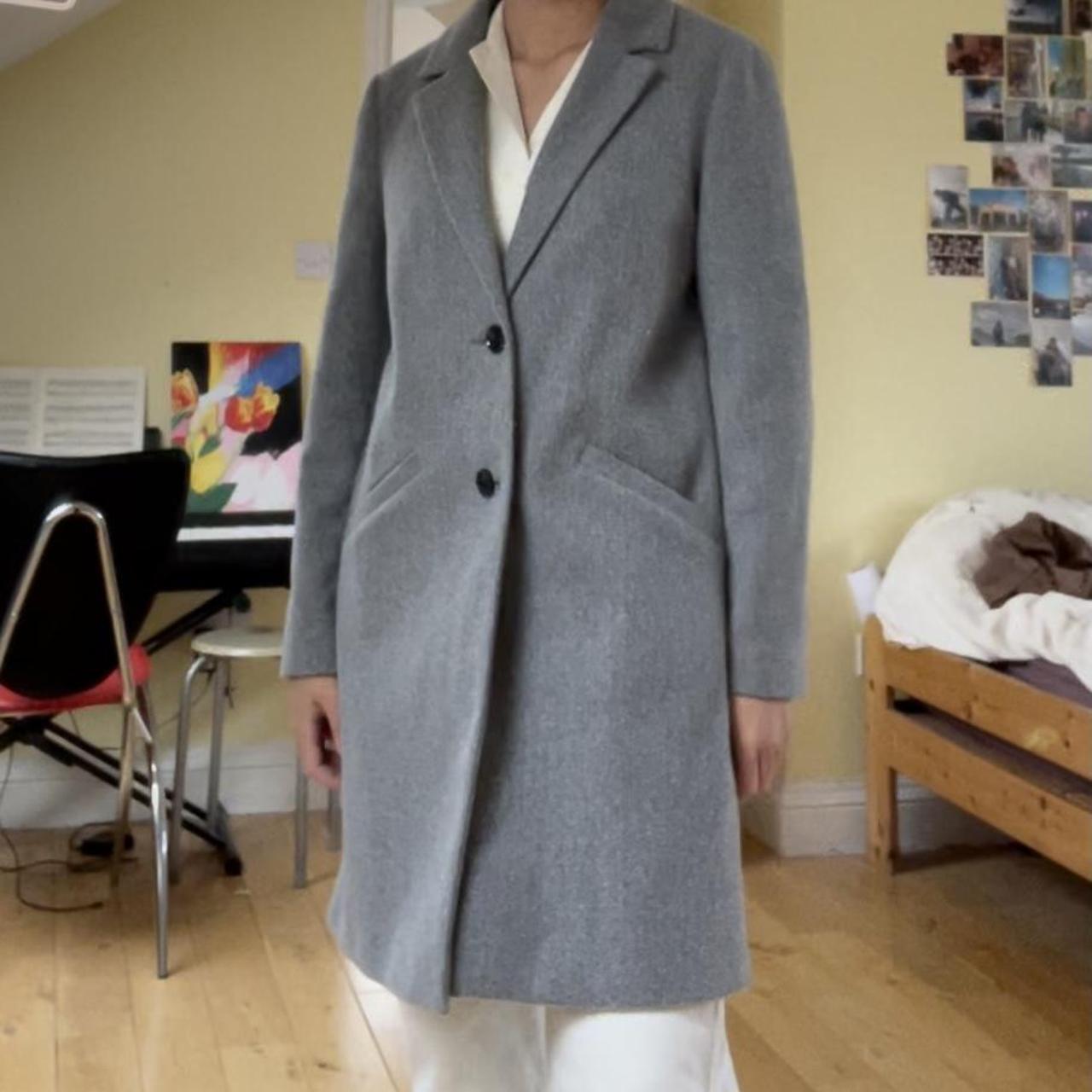 primark grey coat