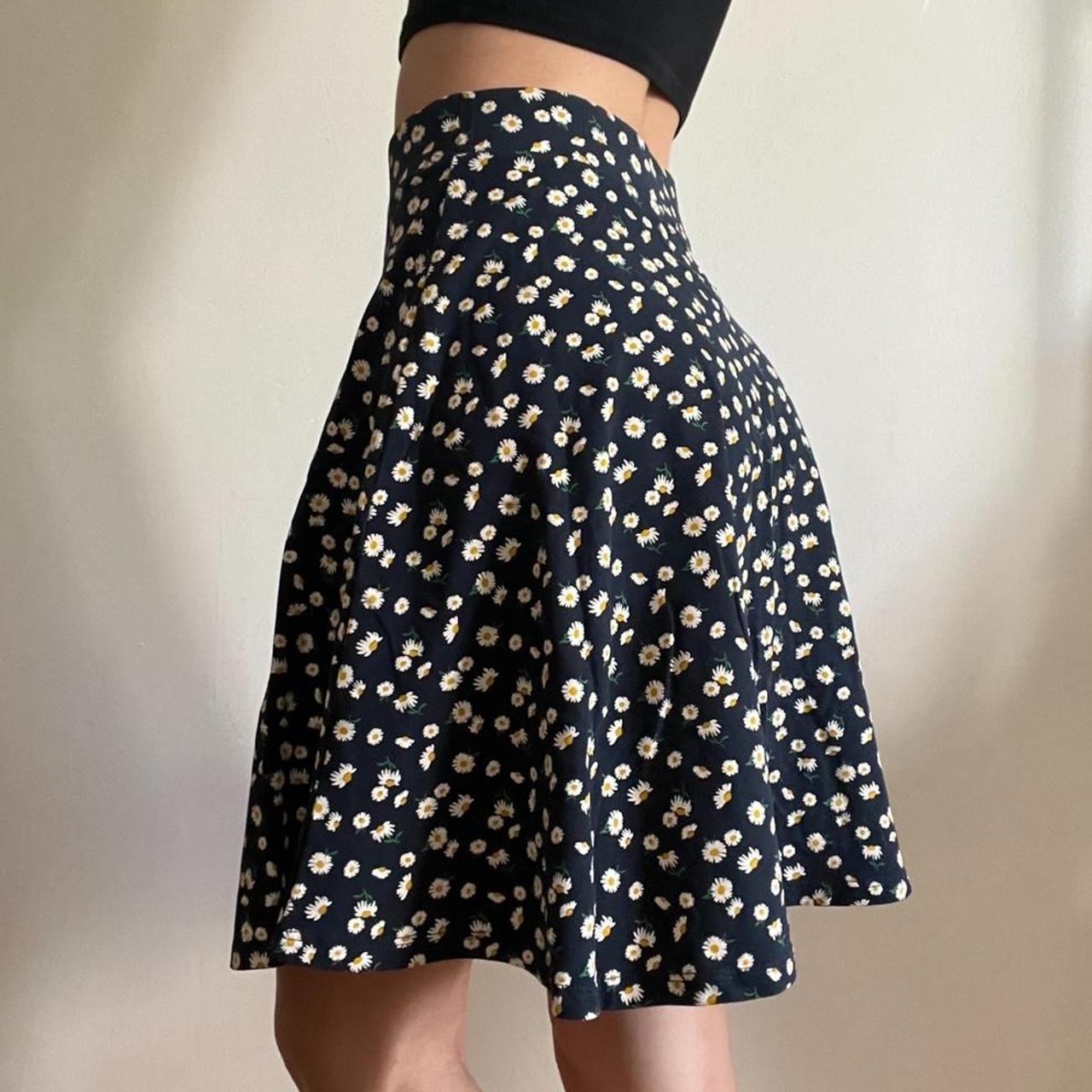 Superdry Women's Blue and Navy Skirt (2)