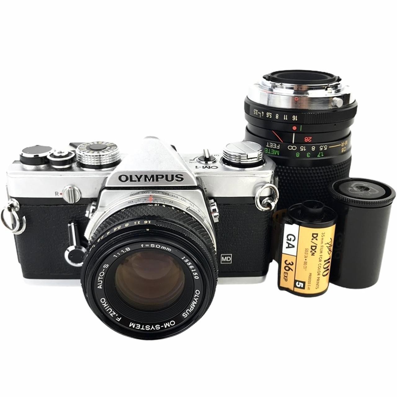 Olympus OM1 OM1 Film Camera Comes with 2 lenses... Depop