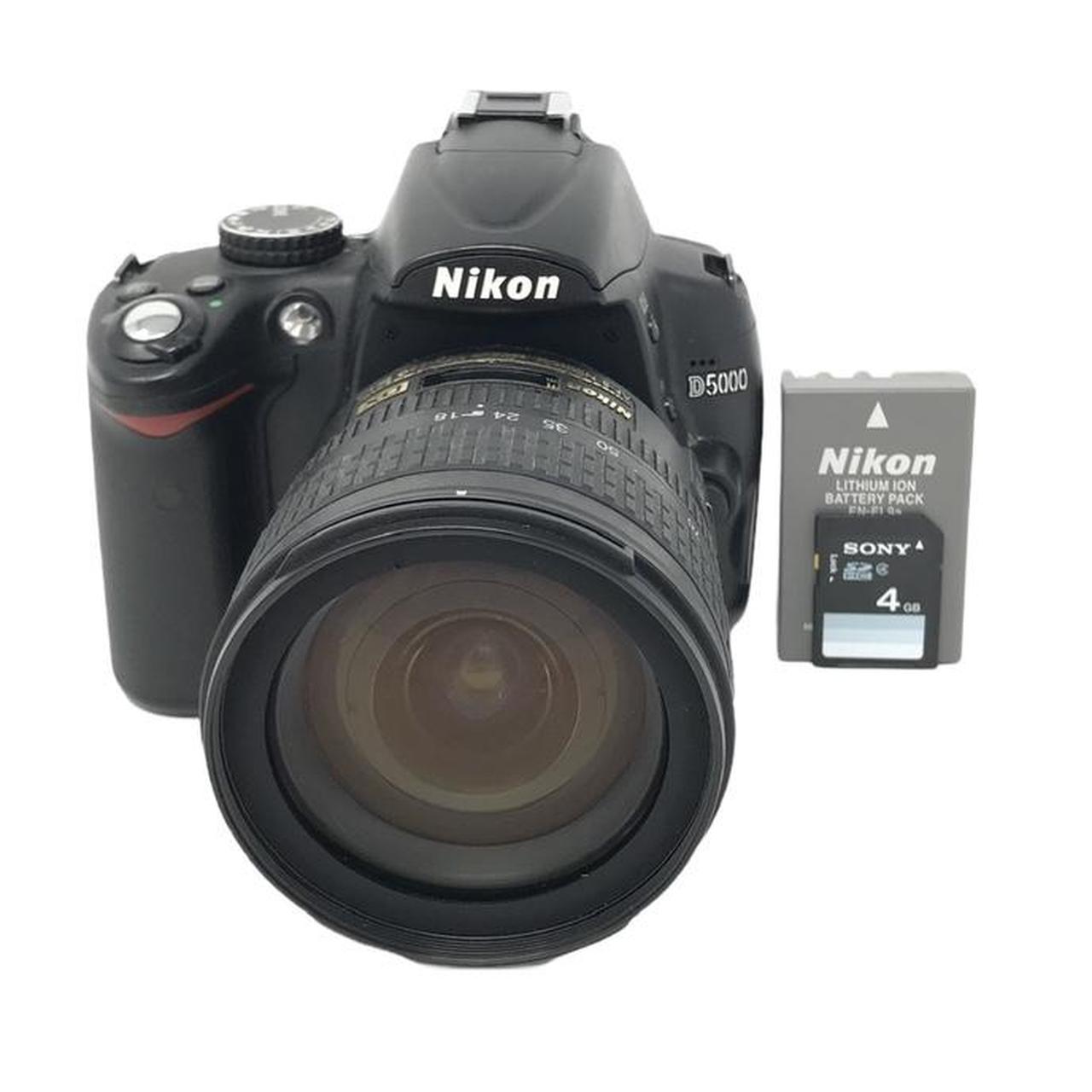 Product Image 1 - Nikon D5000 Digital Camera DSLR

Comes