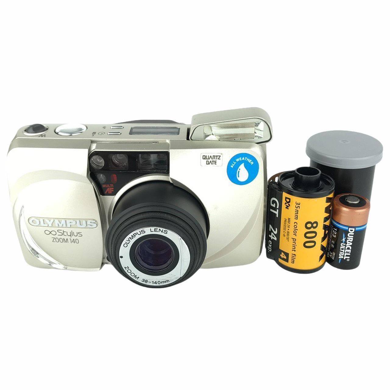 Olympus Stylus Zoom 140 35mm Film Camera Comes... Depop