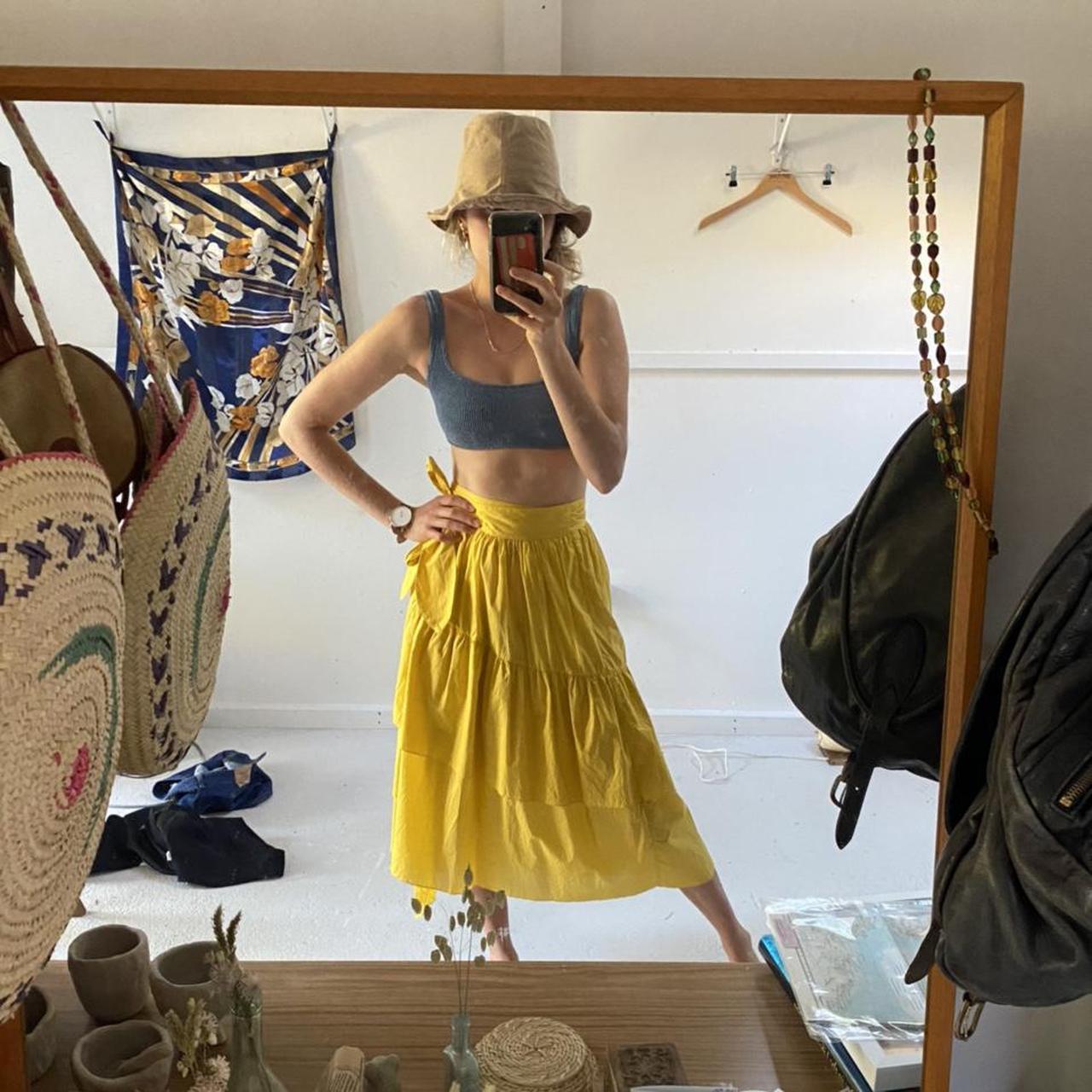 The most gorgeous Jac and Jack yellow skirt I just... - Depop