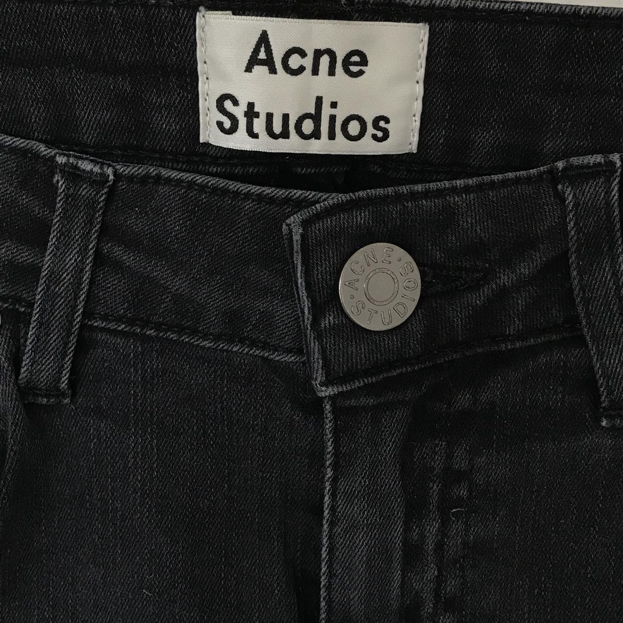 Acne Studios Skin 5 used black Jeans Features a... - Depop