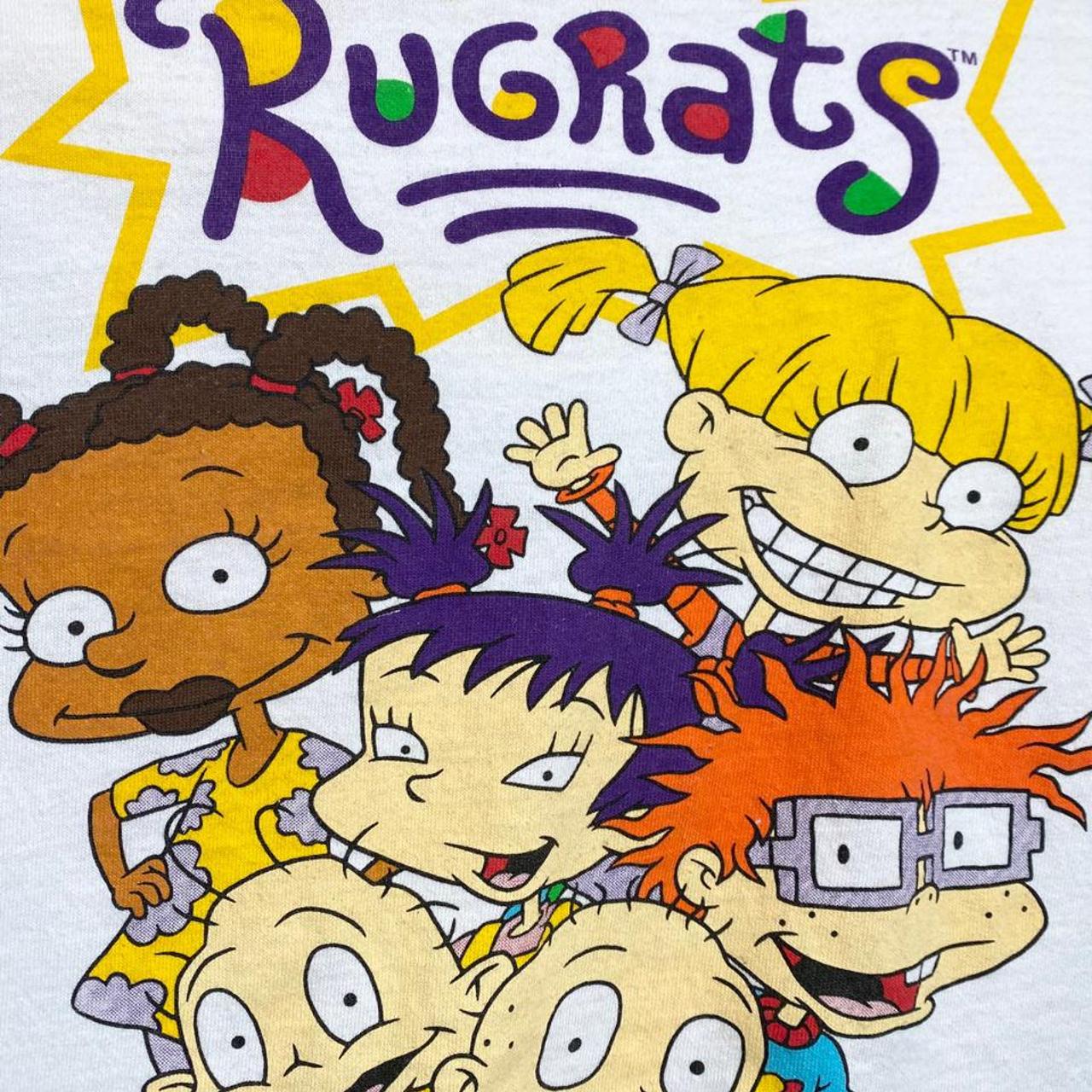 nickelodeon rugrats y2k cartoon graphic tee ... - Depop