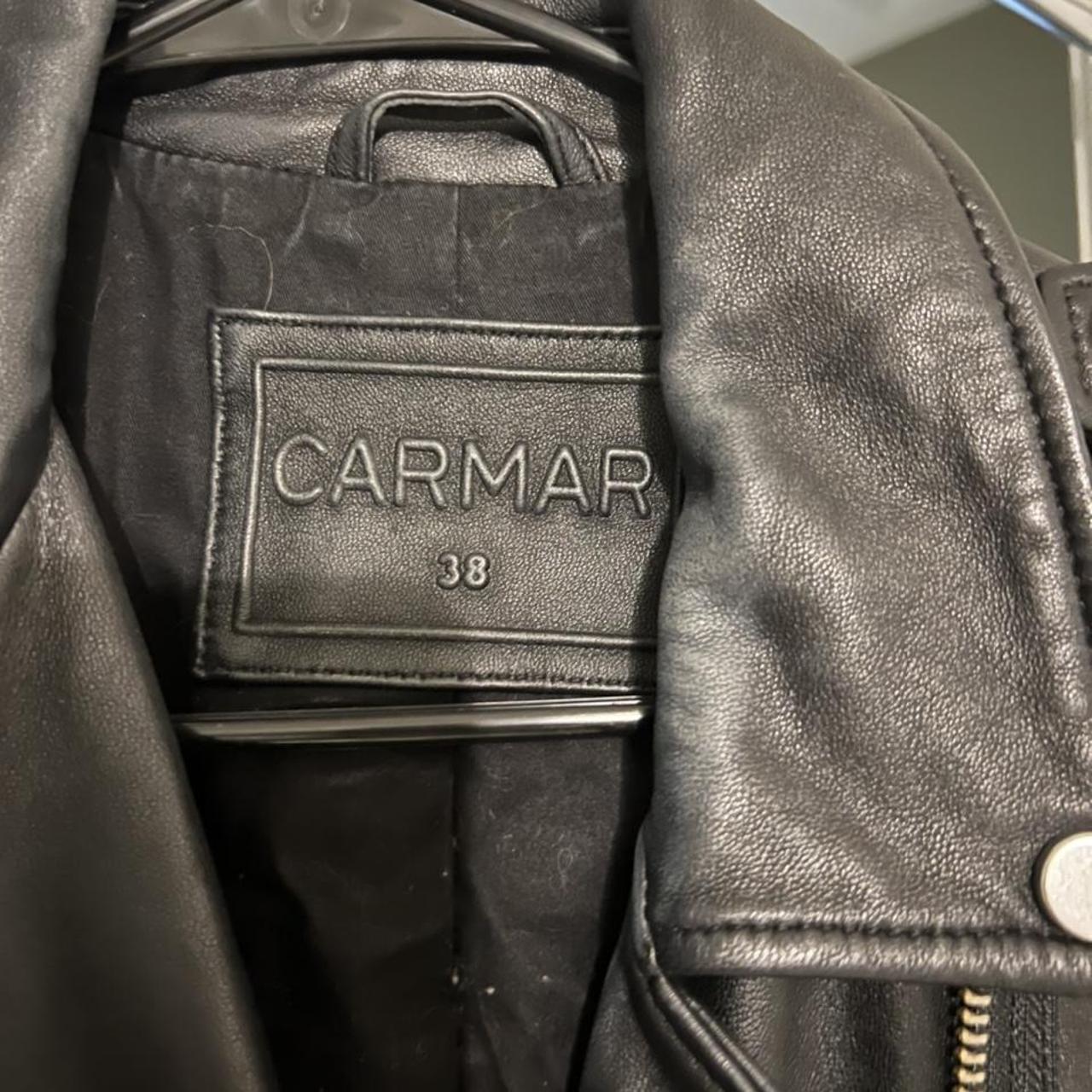 LF Carmar Real Leather Jacket. Size 38, best fits a... - Depop