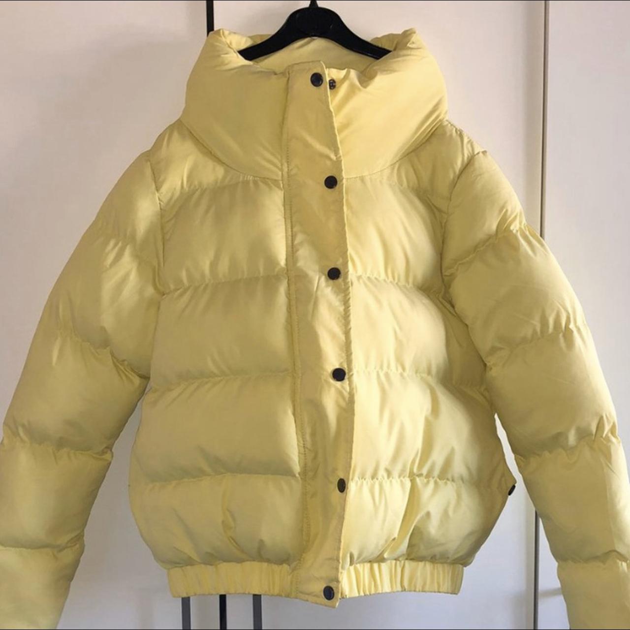 Missguided Women's Yellow Jacket | Depop