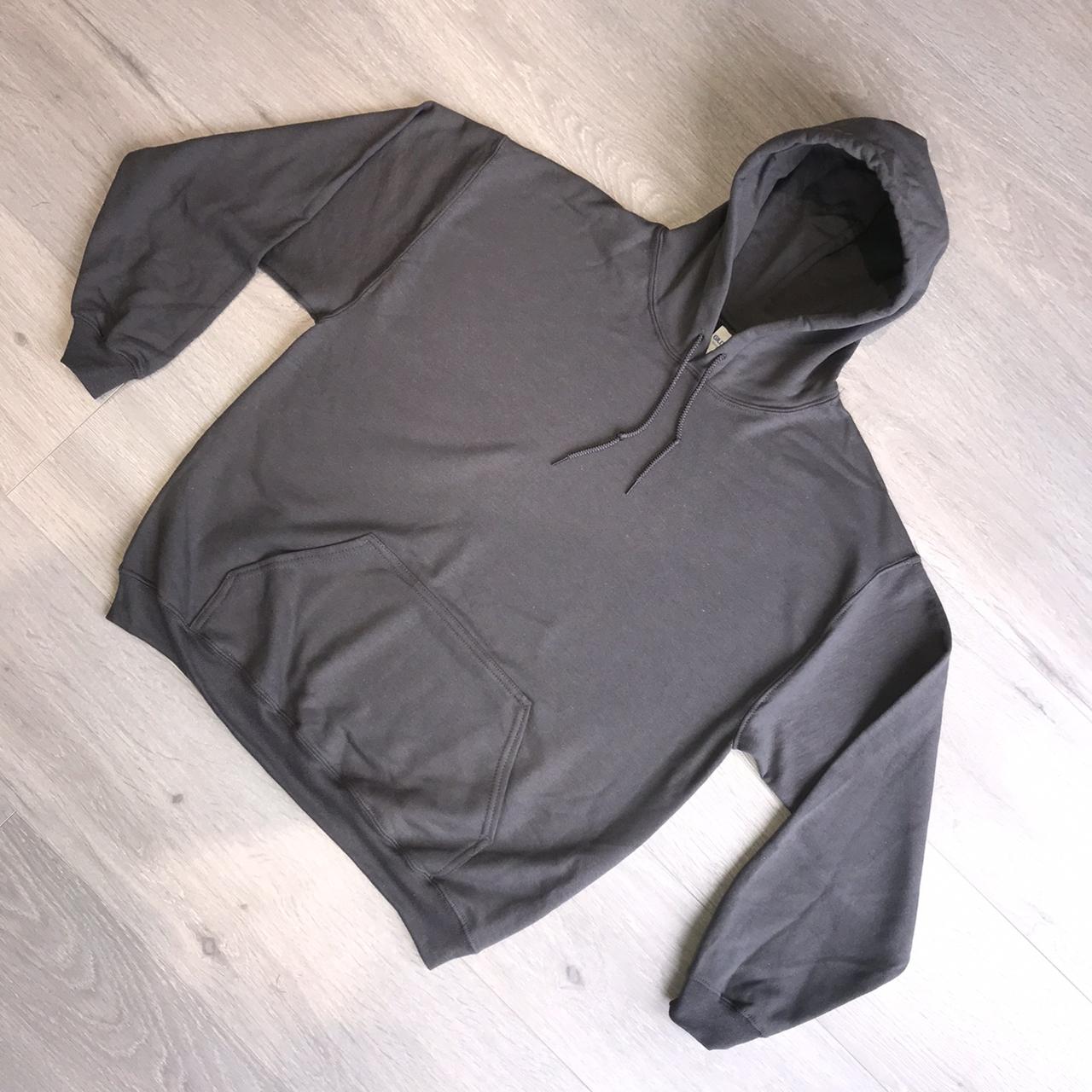 Dark Grey Hoodie 🏋️‍♂️🥇 Perfect for the oversized look,... Depop