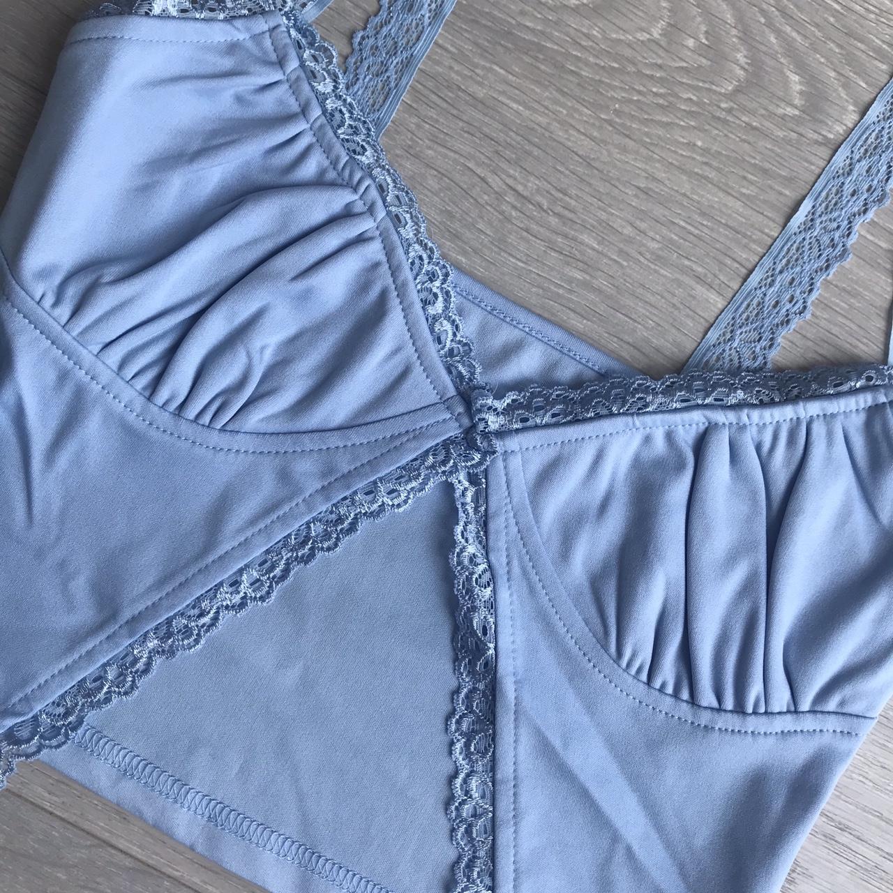 Blue Crop Top 💙 BRAND NEW 💙 Perfect for summer... - Depop