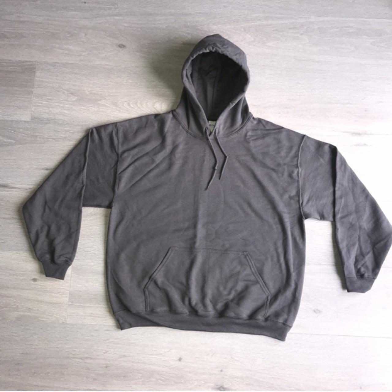 Dark Grey Hoodie 🏋️‍♂️🥇 Perfect for the oversized look,... - Depop