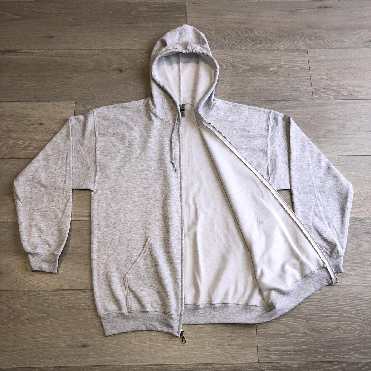 Grey Zip Up Hoodie 🏋️‍♂️🥇 The ‘Go To’ hoodie in... - Depop