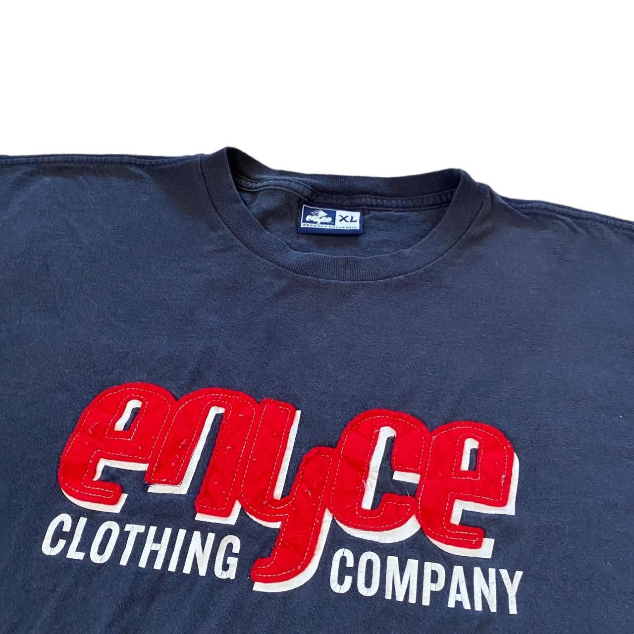 Vintage Y2K 2000s Enyce Clothing Company t-shirt in... - Depop