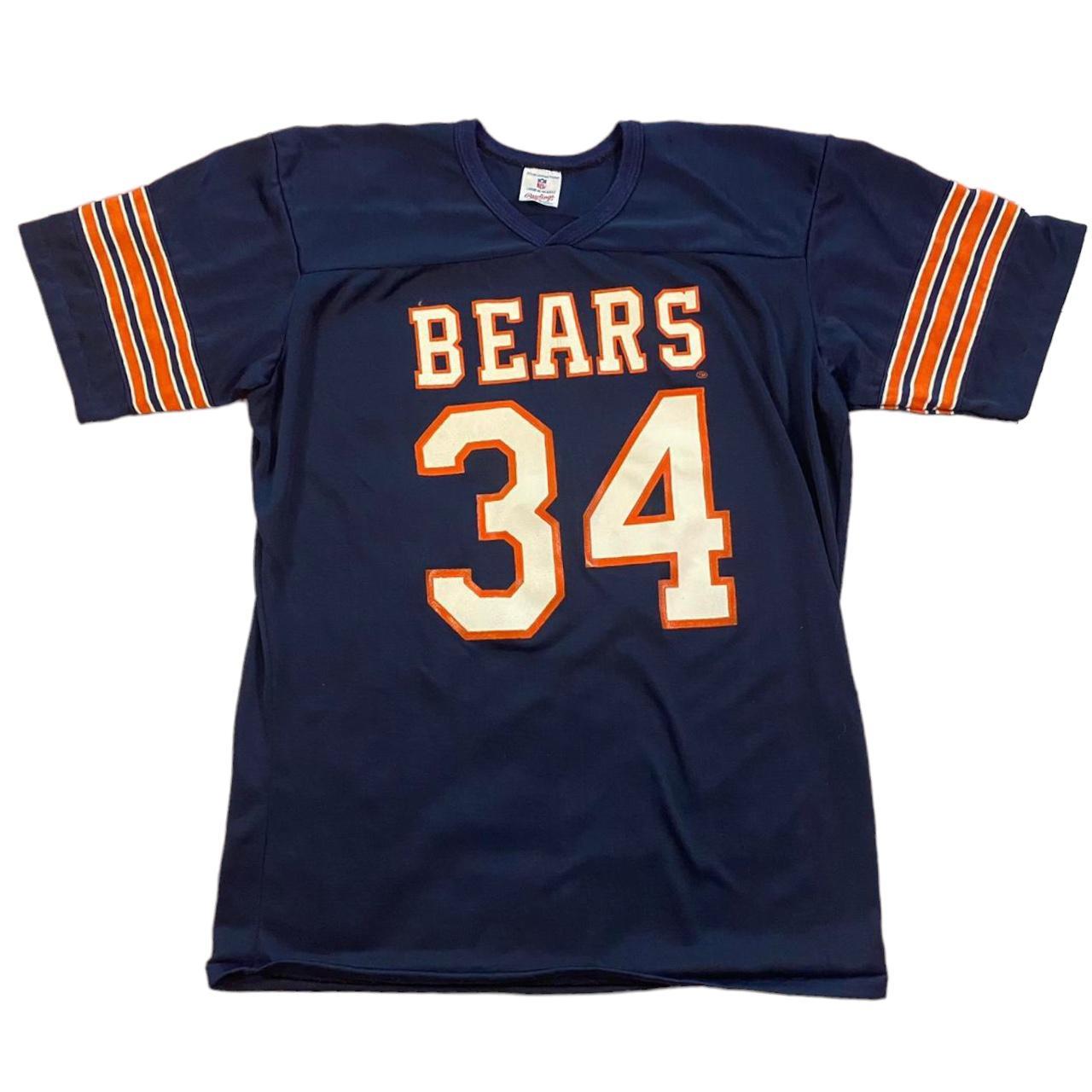 80s Vintage Walter Payton 34 Chicago Bears NFL Football 