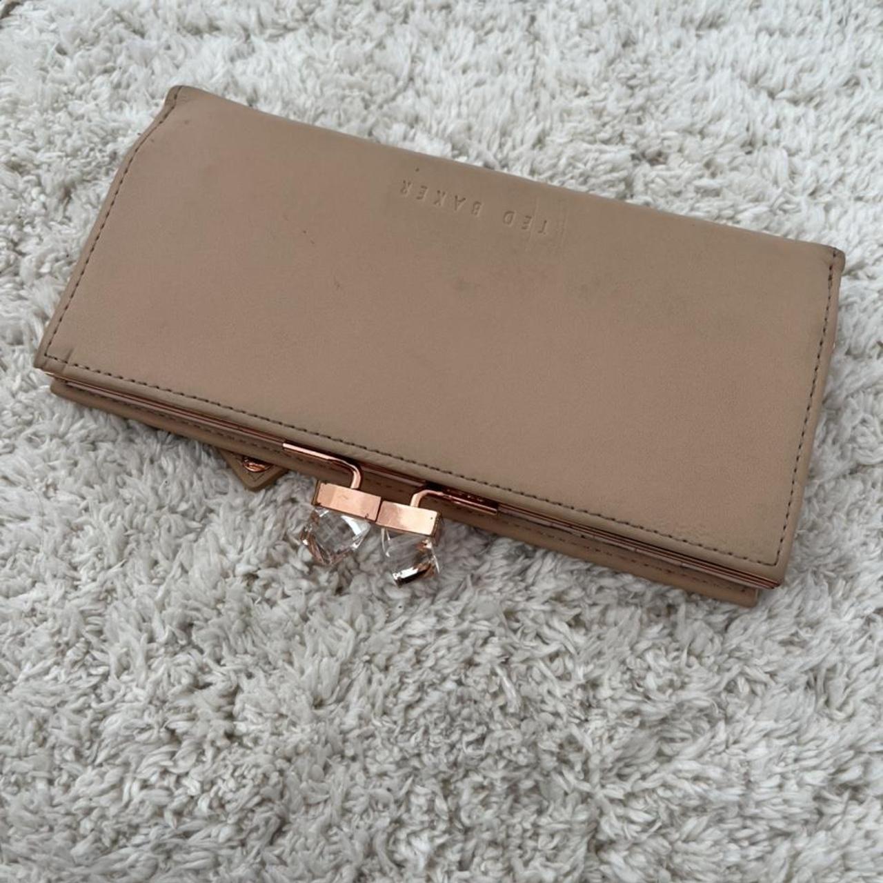 Ted Baker Rose Gold Purse Wallet Ted Baker Rose Gold Pink Metallic