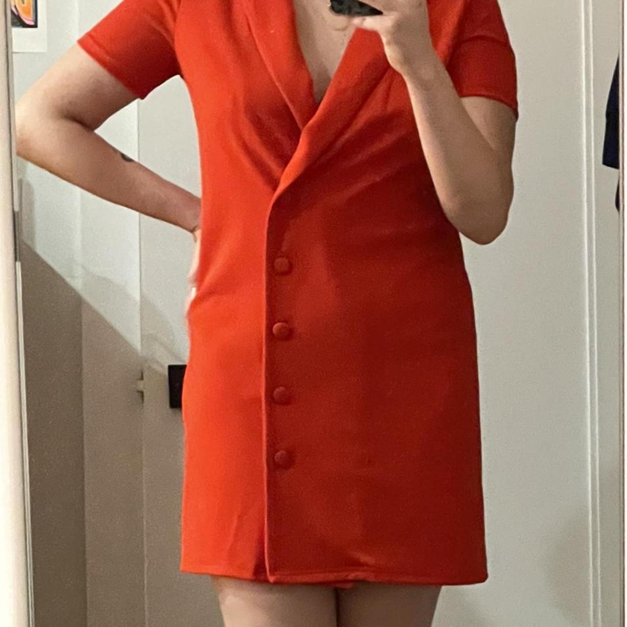 Zara Women's Red Dress | Depop