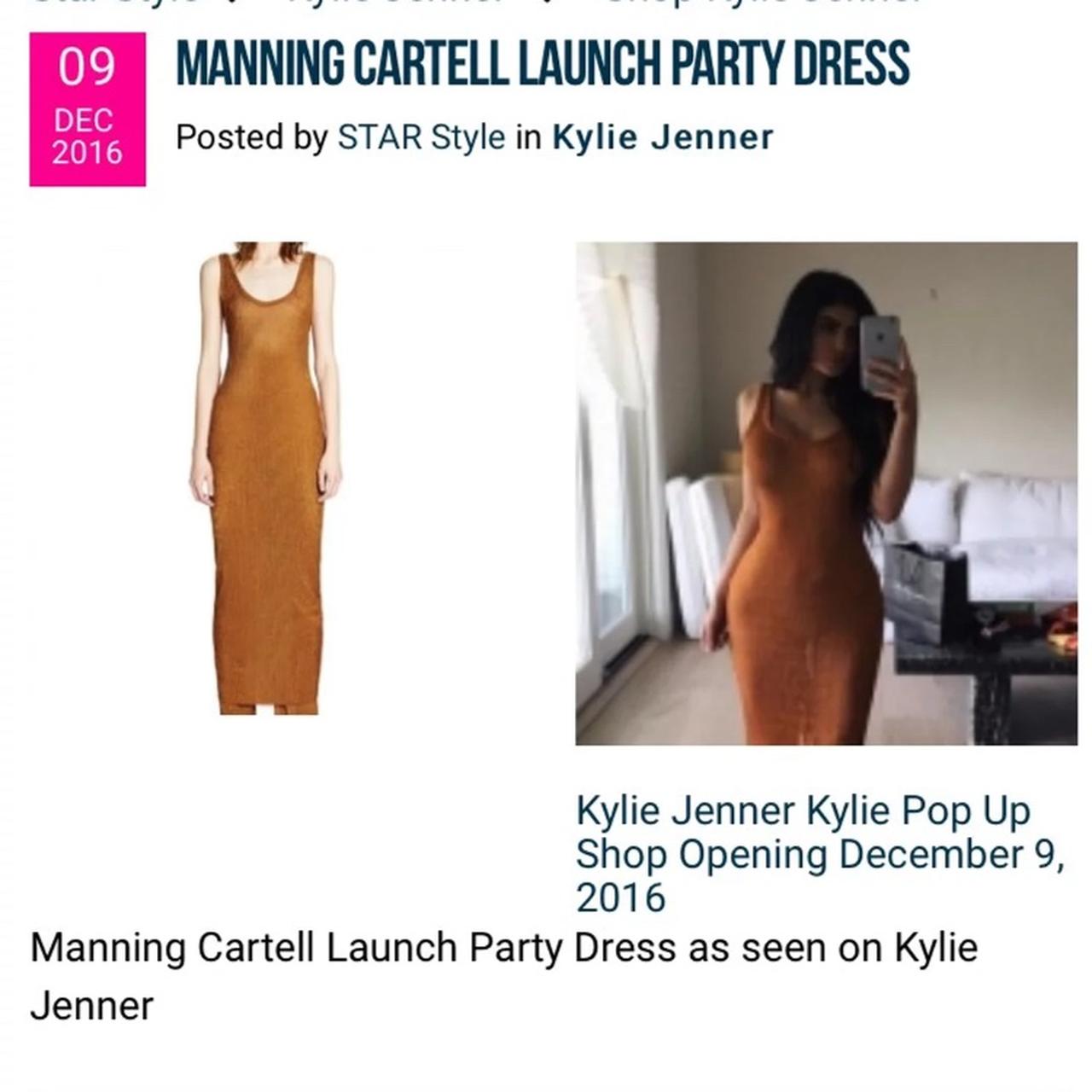 Manning cartell 2025 launch party dress