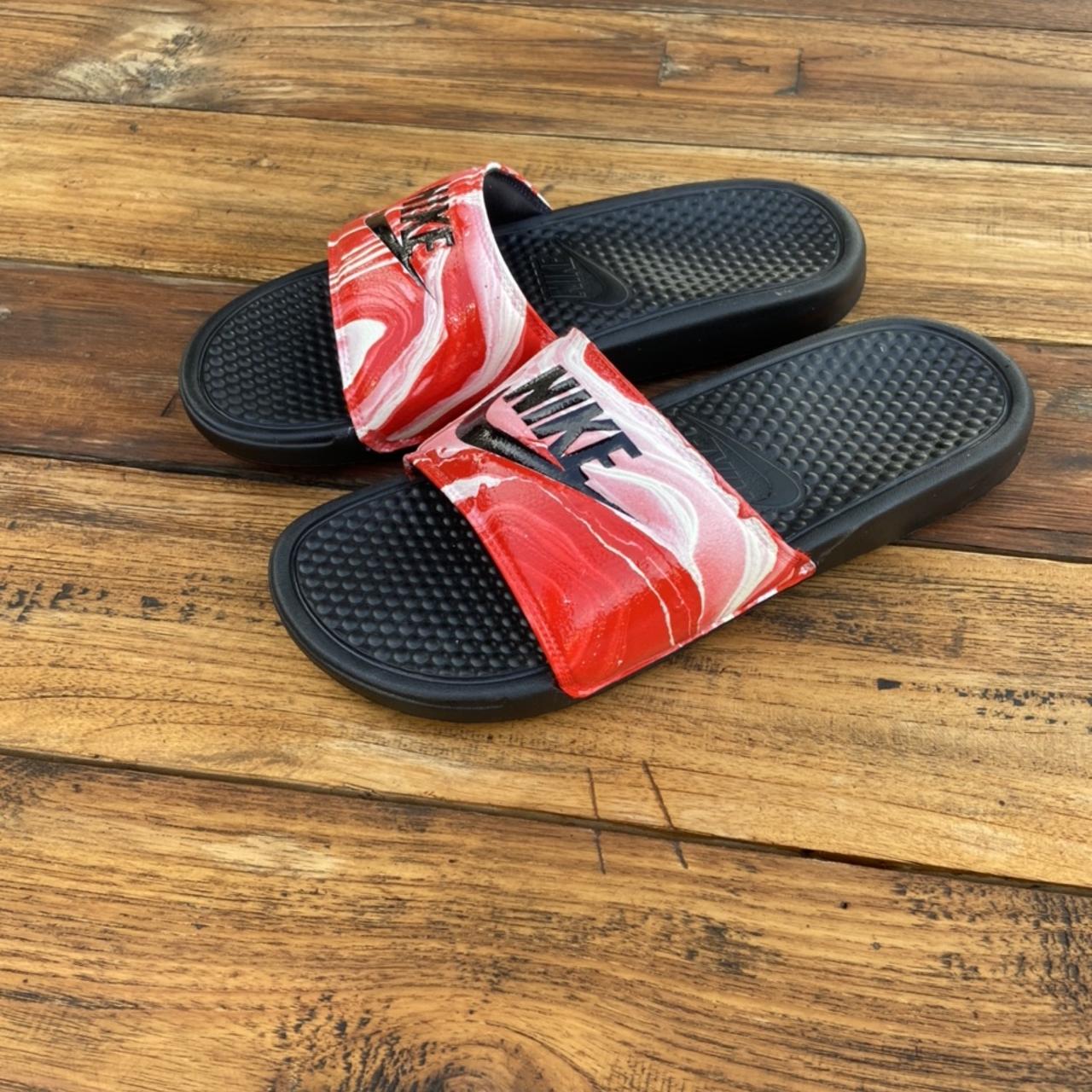 Hydro dipping hot sale nike slides