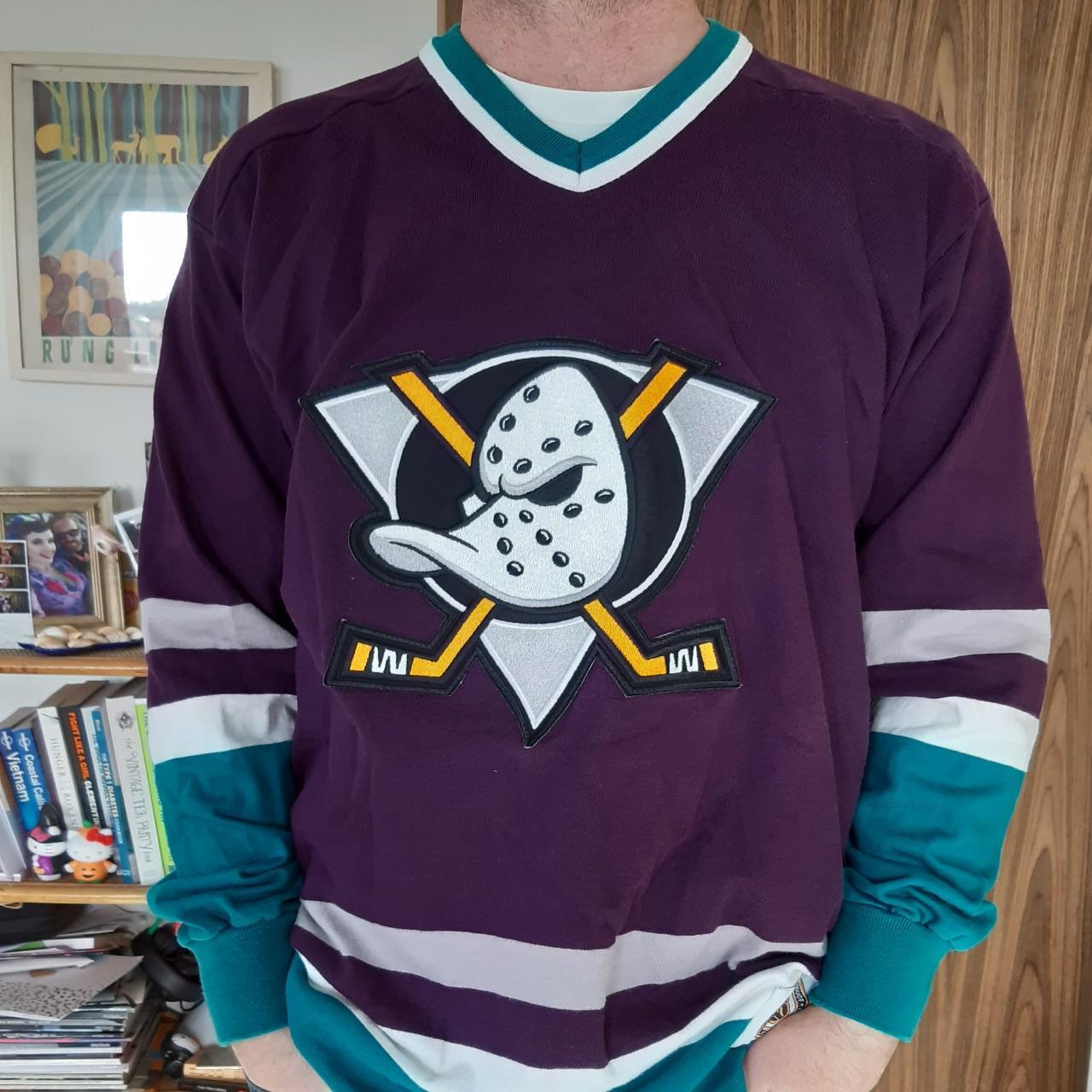 90s mighty ducks jersey