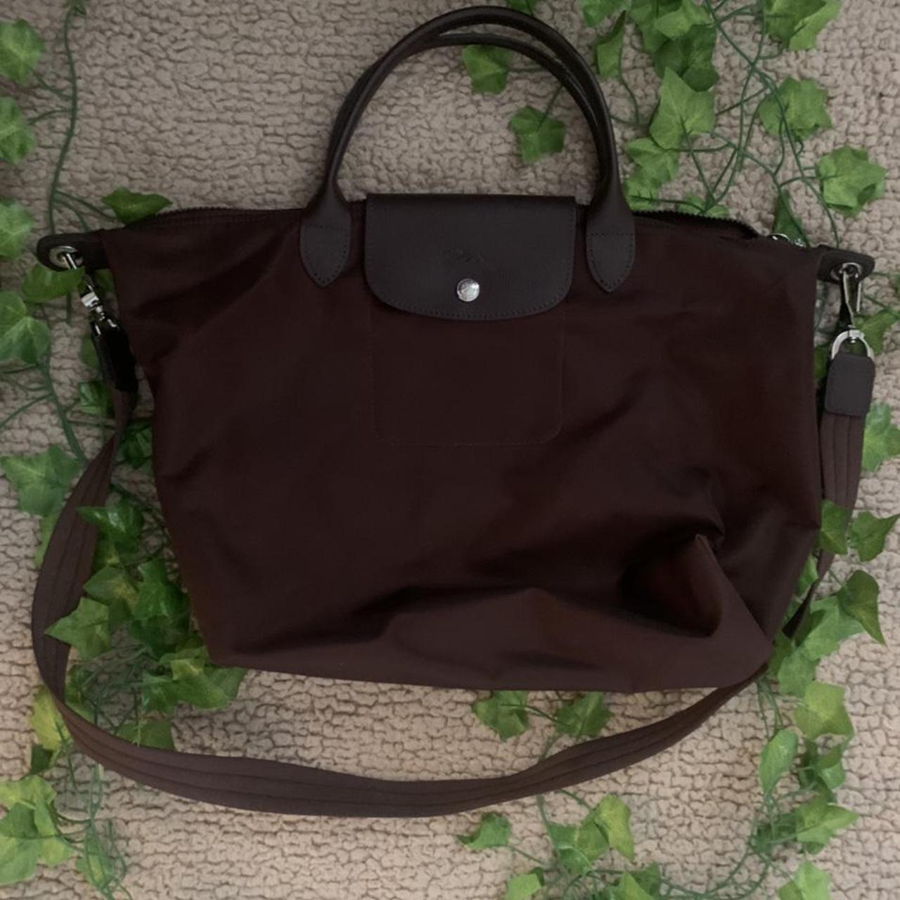 longchamp le pliage neo chocolate