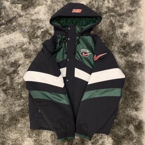 Supreme x nike 2024 hooded sport jacket