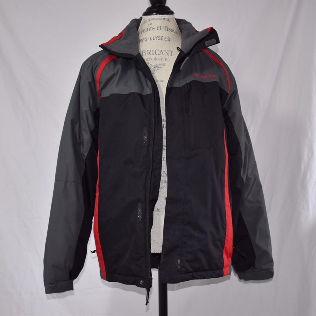 Columbia Sportswear Men's Black and Red