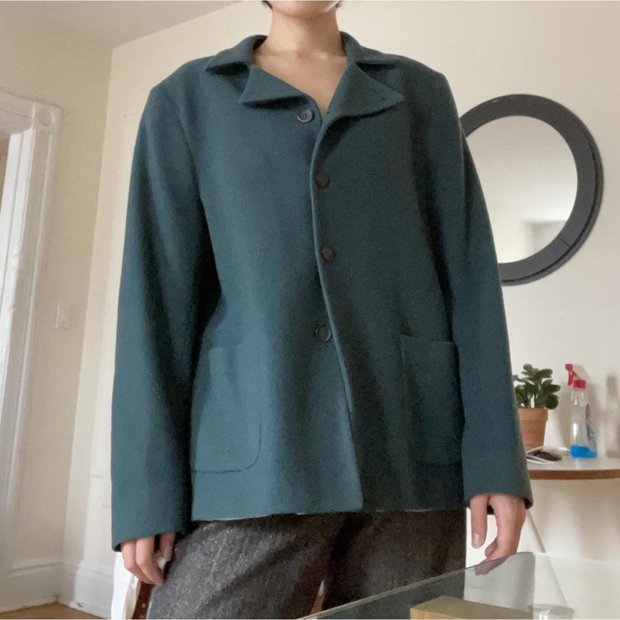 forest green peacoat