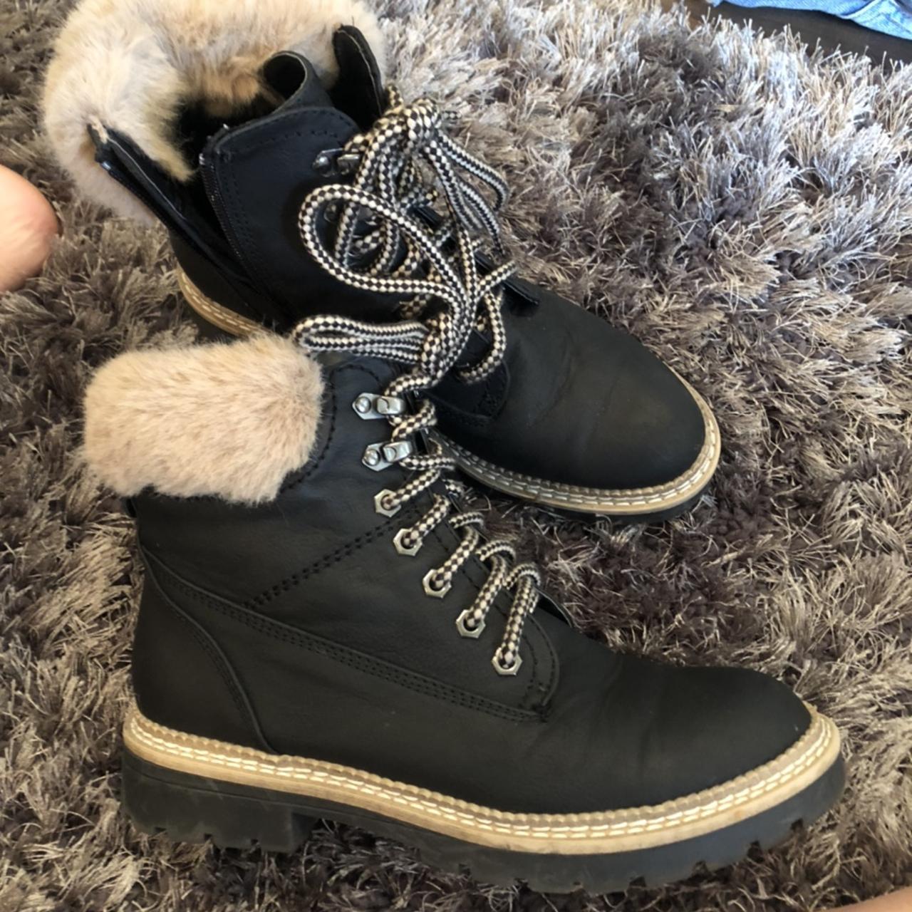 Steve madden fur lined clearance boots