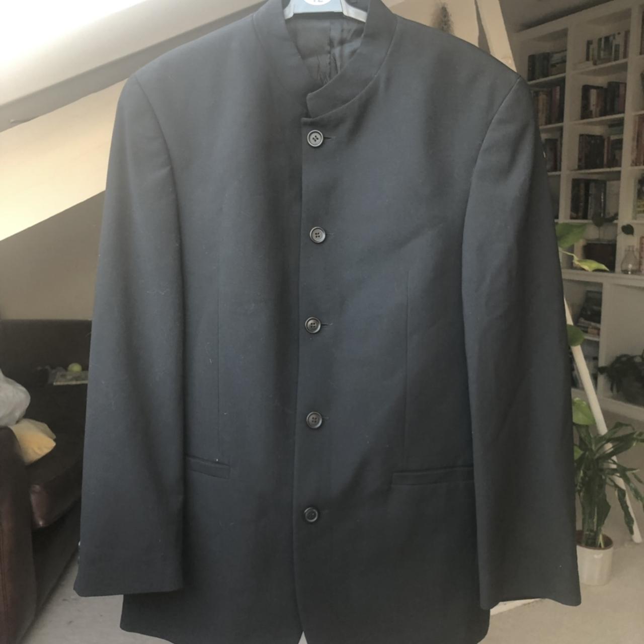 Grandad suit jacket best sale