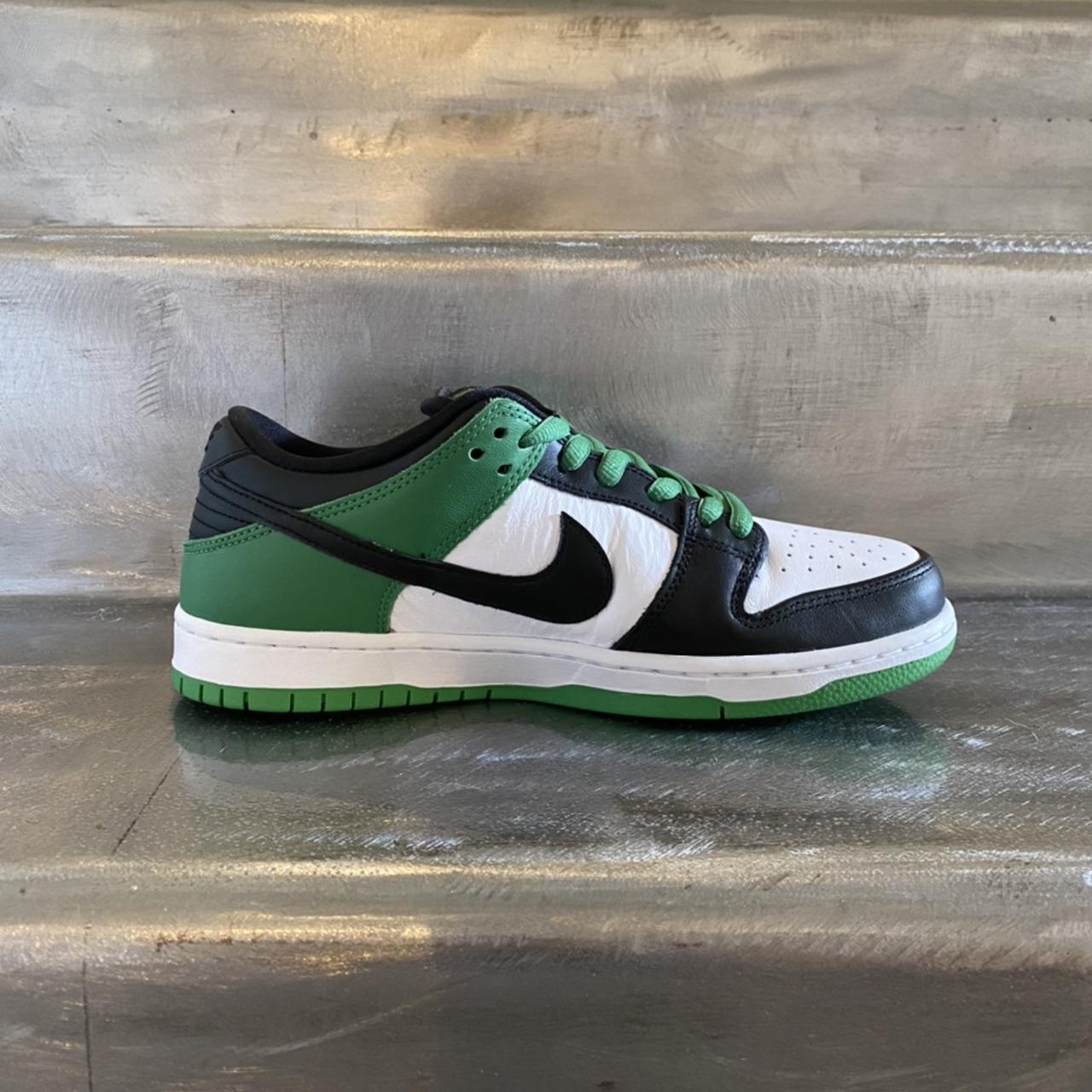 🔴🔴🔴SOLD🔴🔴🔴 Nike SB Dunk Low Classic Green Size: 42... - Depop