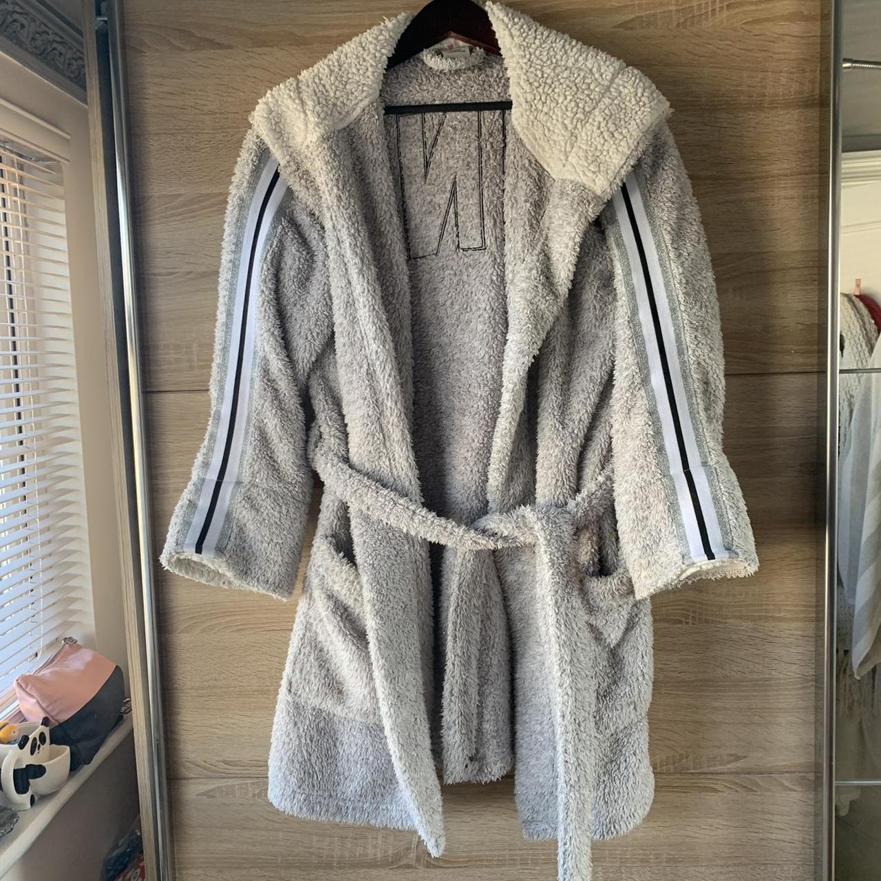 Grey dressing gown clearance topshop