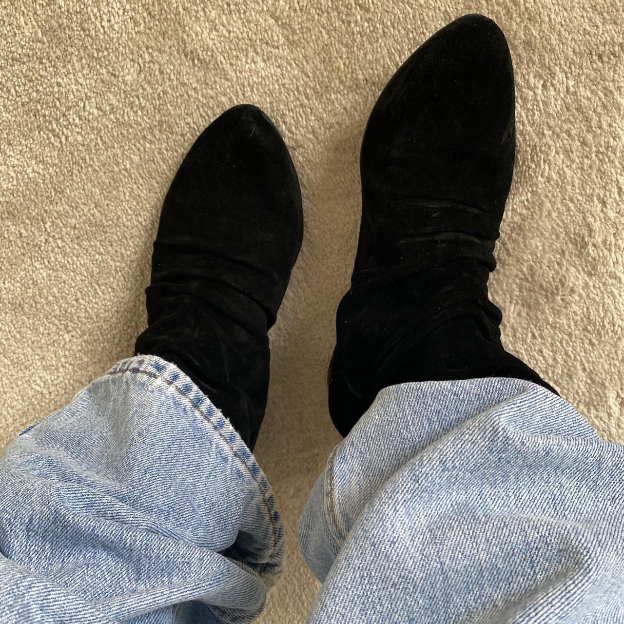 slouchy ankle boots
