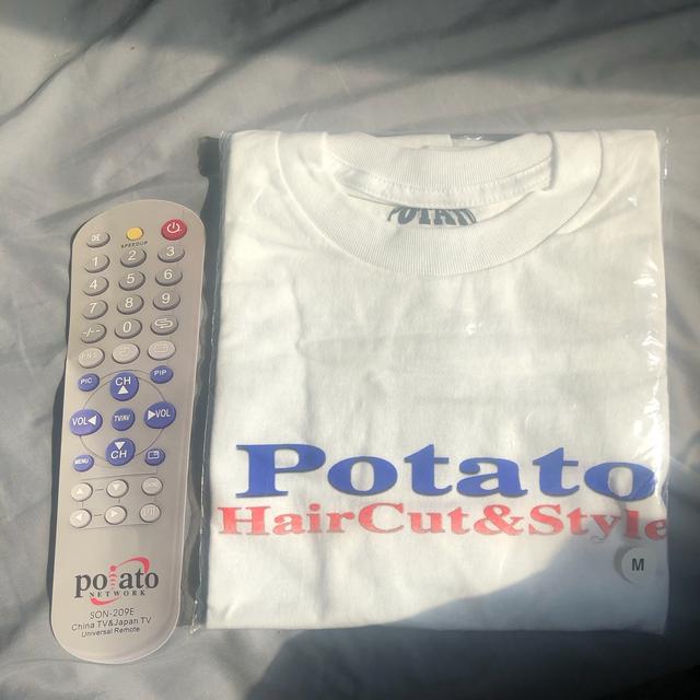Imran potato barbershop tee , Brand new with remote