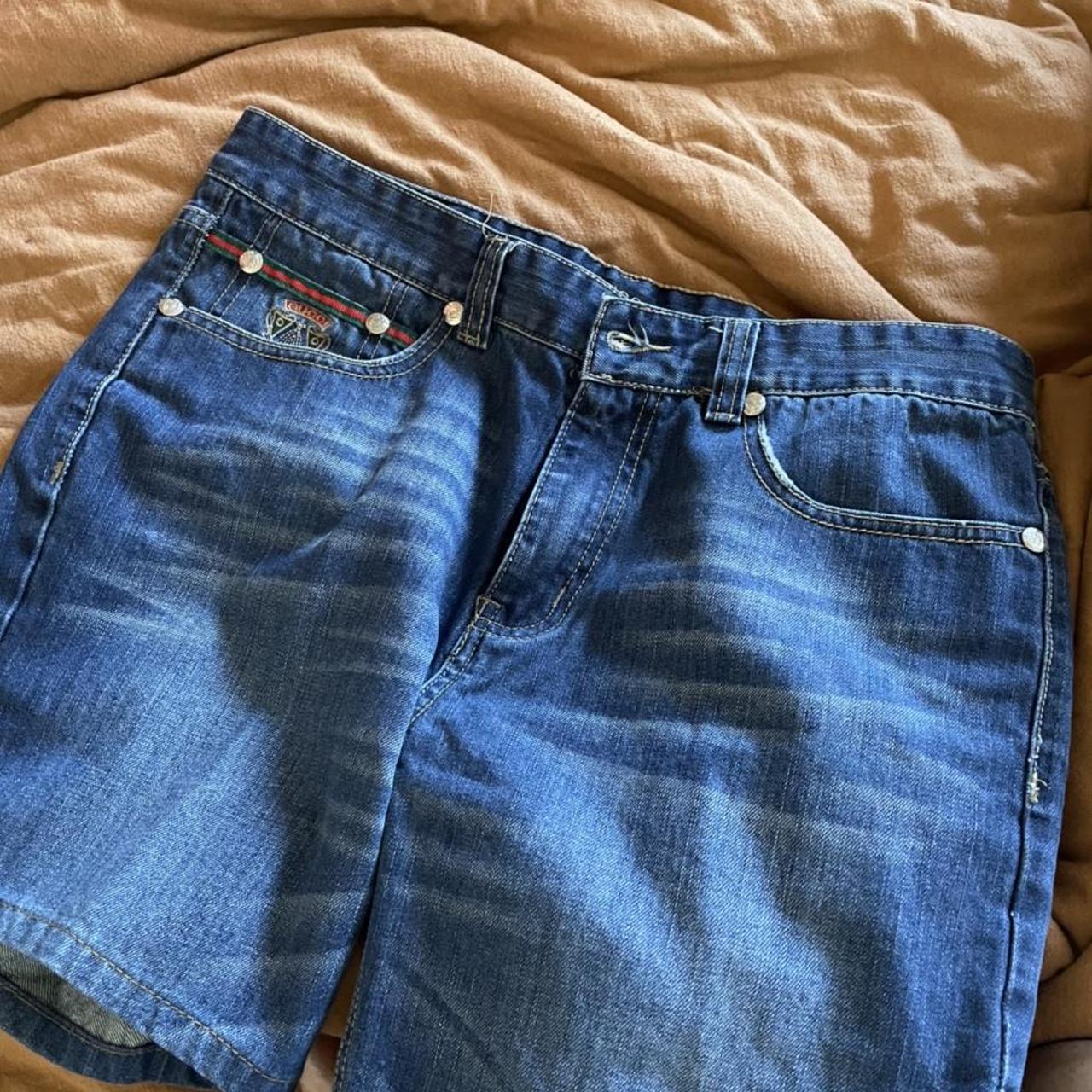 RARE vintage male Gucci shorts! Cute for the... Depop