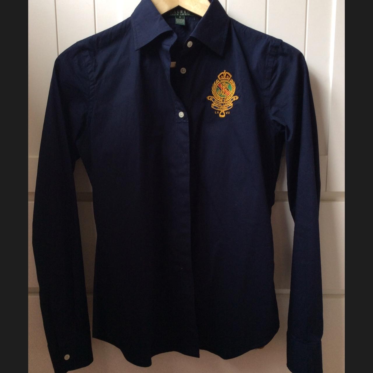 Original, women's Polo Ralph Lauren navy shirt.