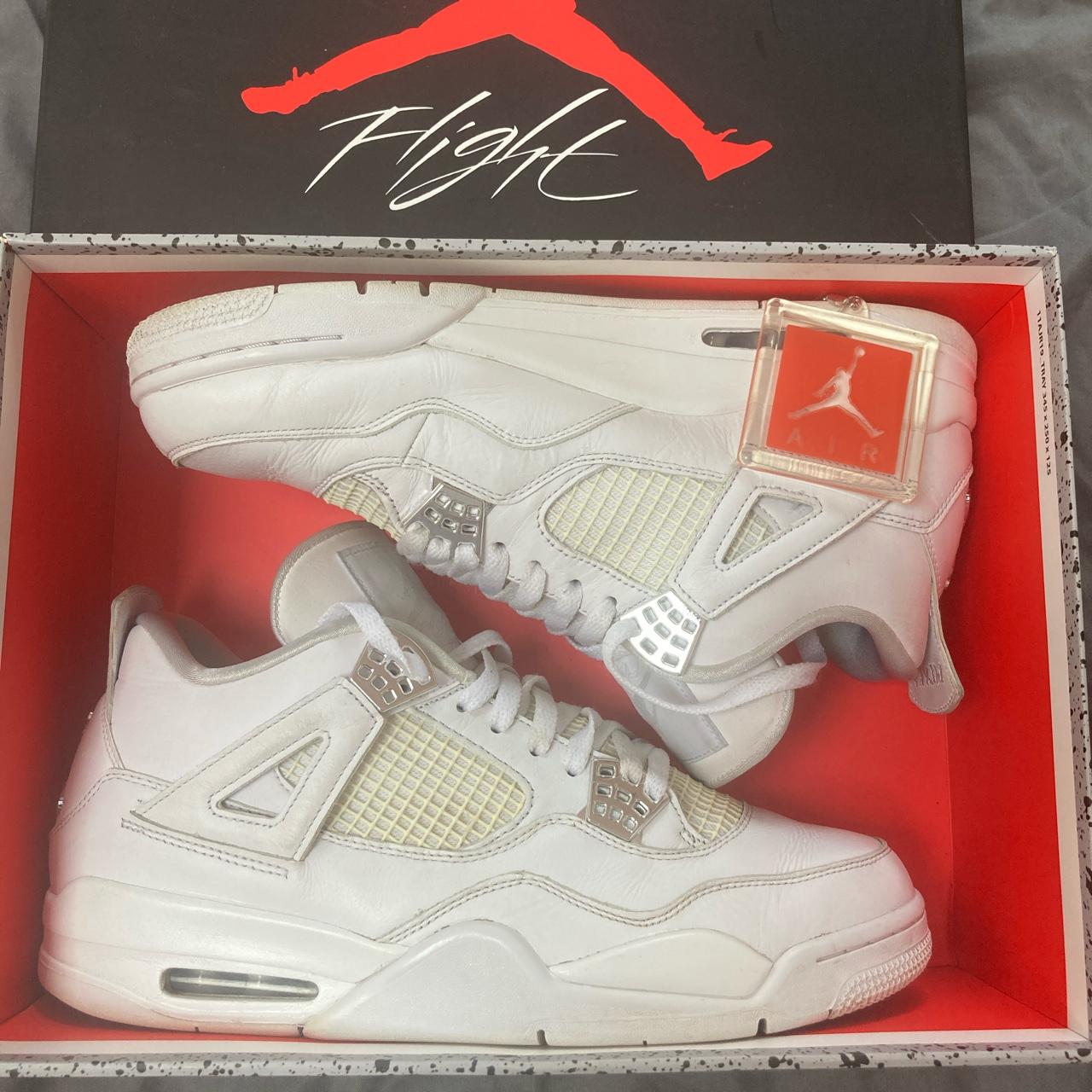 Air Jordan 4 Retro Pure Money CUSTOM (Boston - Depop