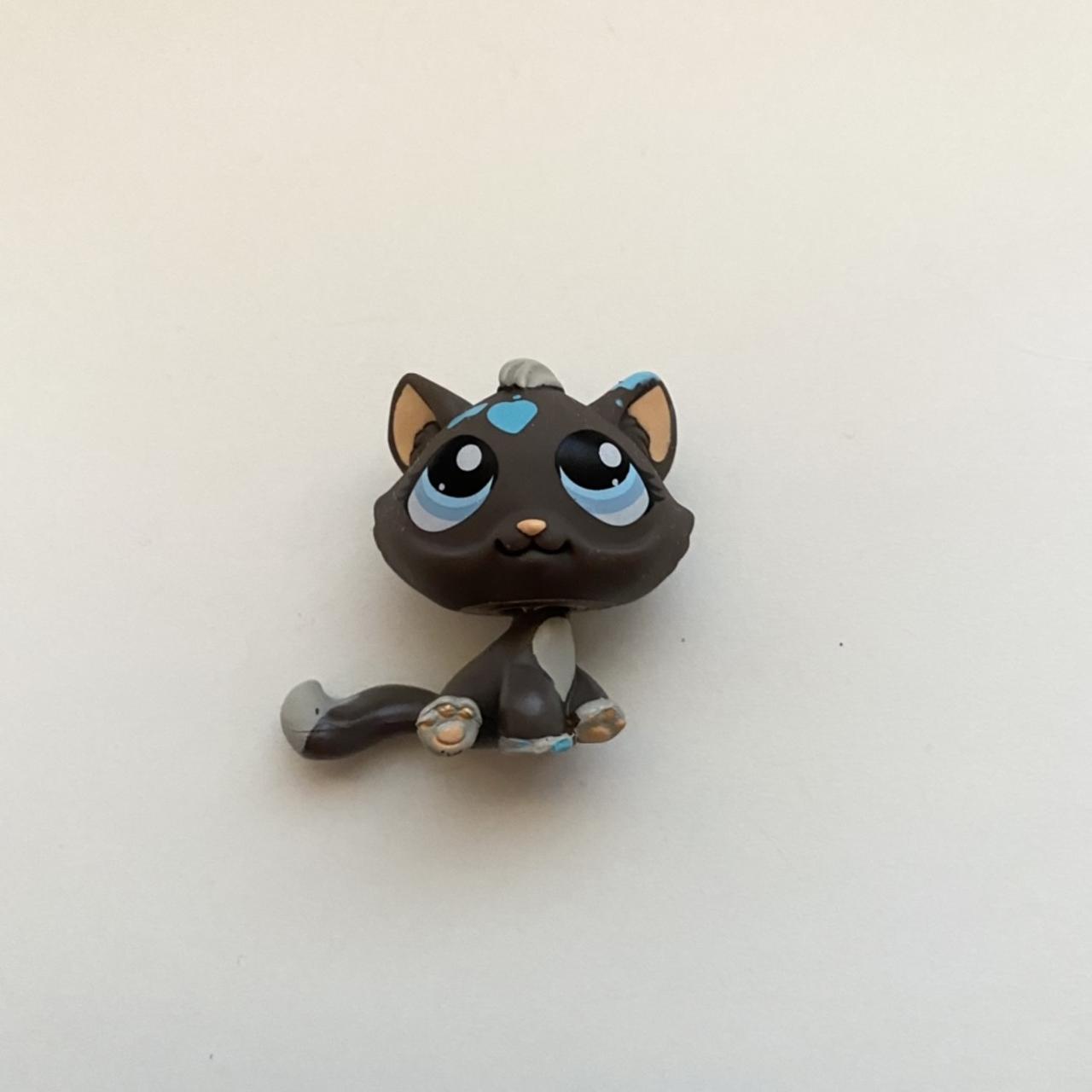 Littlest Pet Shop RARE Tabby Cat 815 for sale! 4... Depop