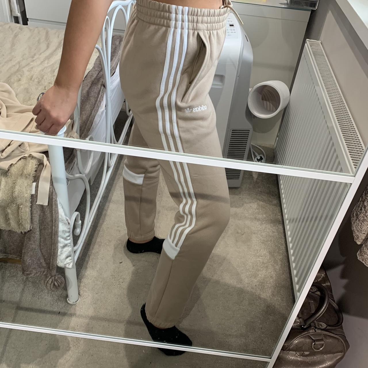 nude adidas joggers