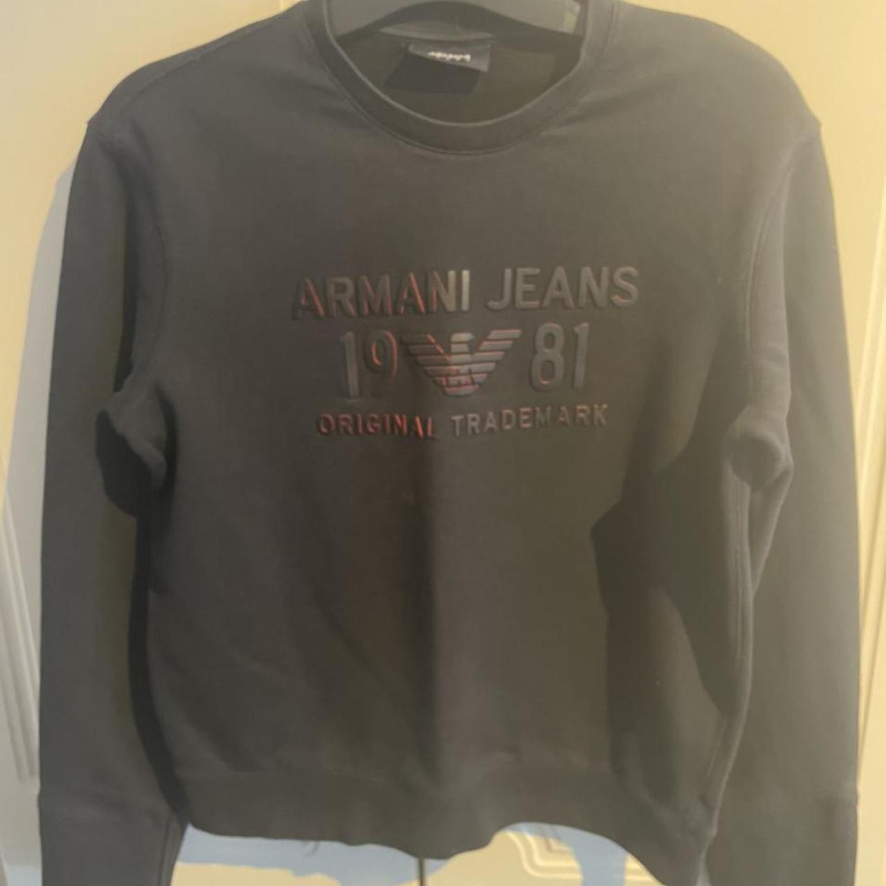 Armani jumper/sweatshirt. Size M but is...